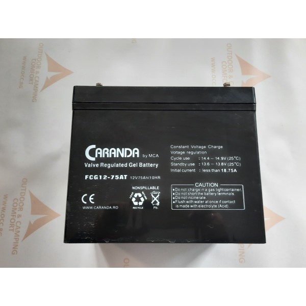 GEL Battery 12V 75Ah