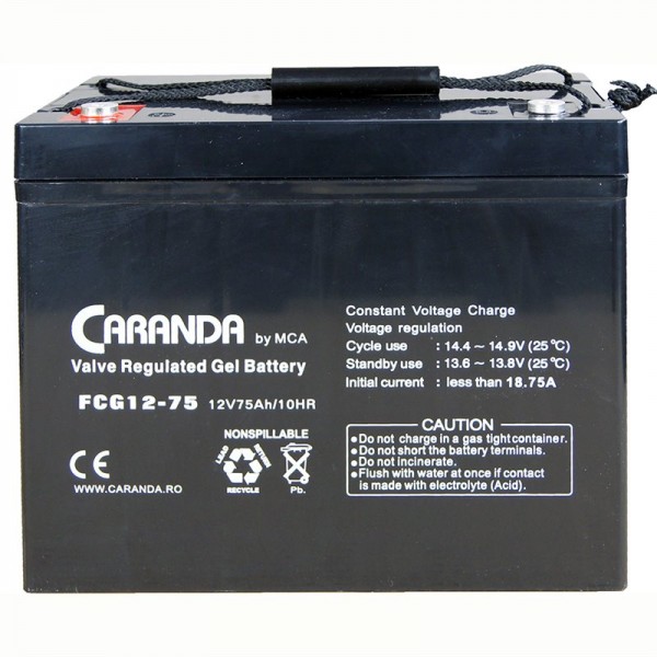 GEL Battery 12V 75Ah
