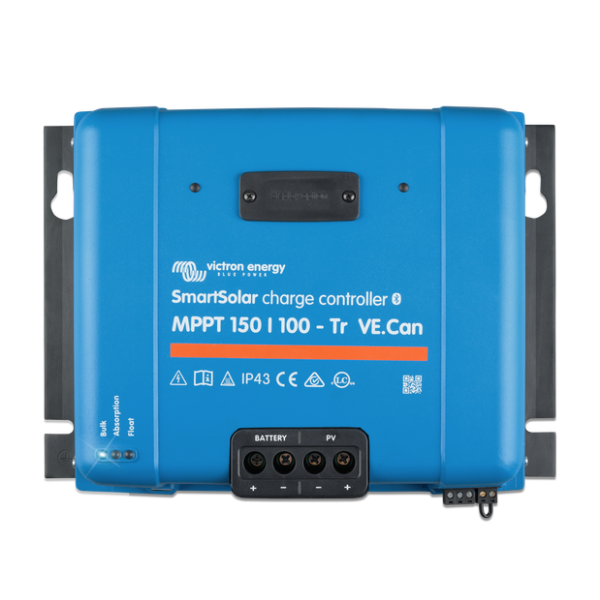 Victron SmartSolar MPPT 150/100 (12/24V/48V-100A) Solar Controller with Bluetooth