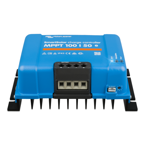 Victron SmartSolar MPPT 100/50 (12/24V-50A) Solar Controller with Bluetooth