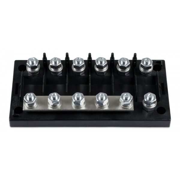 Victron Six-way fuse holder for Mega-fuse with busbar (250A) – six-way MEGA-fuse holder