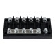 Victron Six-way fuse holder for Mega-fuse with busbar (250A) – six-way MEGA-fuse holder
