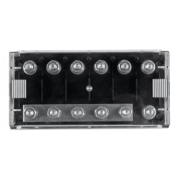 Victron Six-way fuse holder for Mega-fuse with busbar (250A) – six-way MEGA-fuse holder