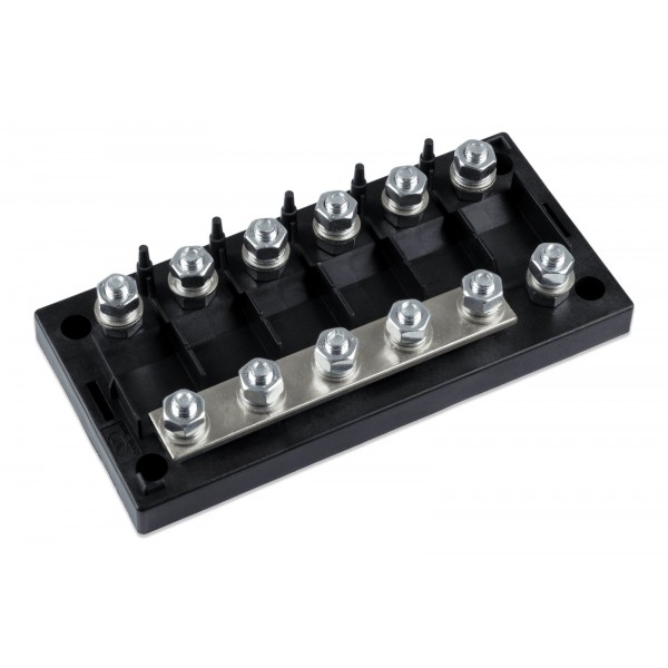 Victron Six-way fuse holder for Mega-fuse with busbar (250A) – six-way MEGA-fuse holder