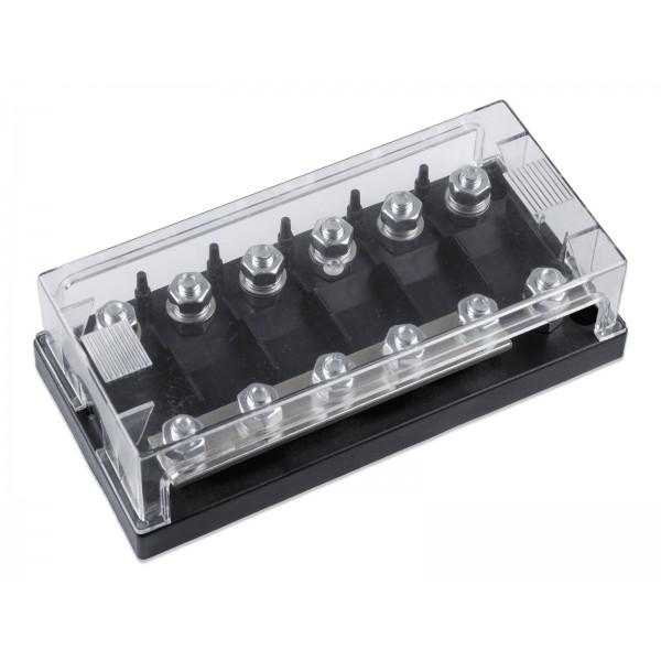 Victron Six-way fuse holder for Mega-fuse with busbar (250A) – six-way MEGA-fuse holder