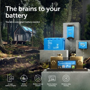 Victron SmartShunt 1000A – интелигентен монитор за акумулаторни батерии
