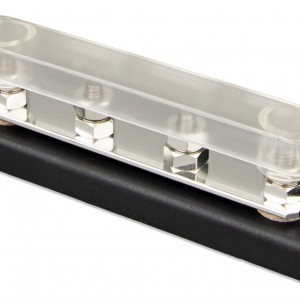 Victron Energy Busbar 150A 4P + cover – DC разпределителна шина с капак