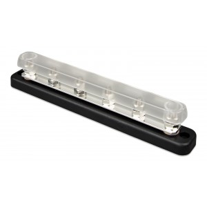 Victron Energy Busbar 150A 6P + cover – 6-полюсна DC шина 150 A с капак