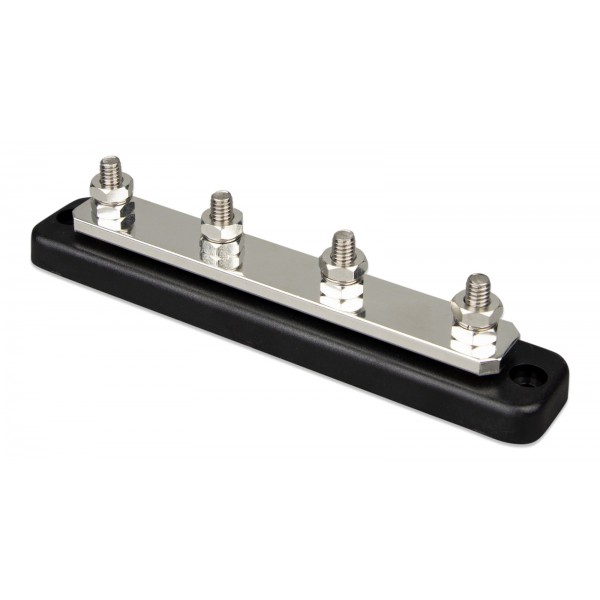 Victron Energy Busbar 250A 4P + cover – 250 A DC шинна шина с капак