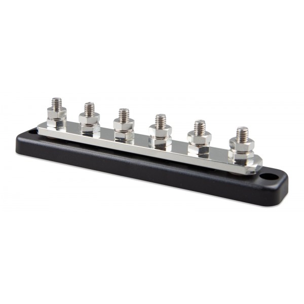 Victron Energy Busbar 250A 6P + cover – DC разпределителна шина