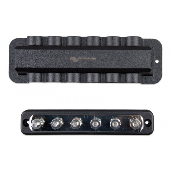 Victron Energy Busbar 250A 6P + cover – DC разпределителна шина