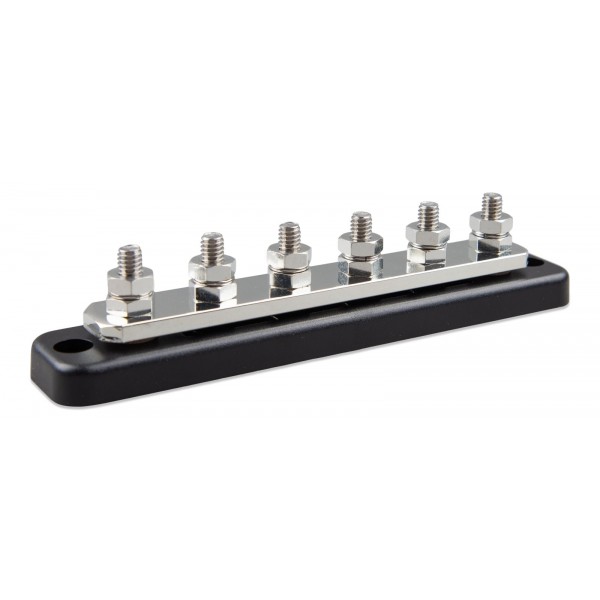 Victron Energy Busbar 250A 6P + cover – DC разпределителна шина