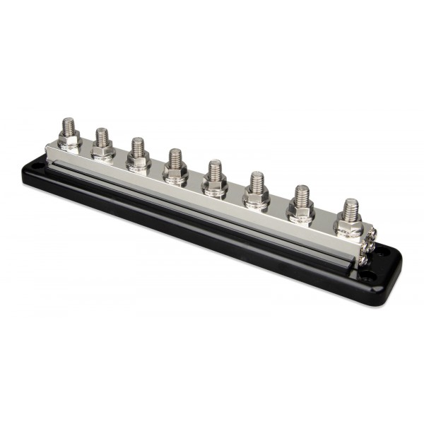 Victron Energy Busbar 600A 8P + cover – DC шина за разпределение на ток